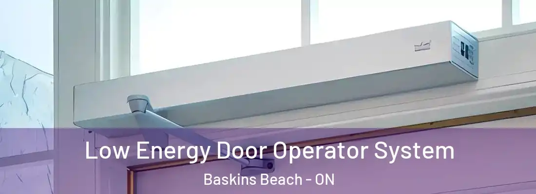  Low Energy Door Operator System Baskins Beach - ON
