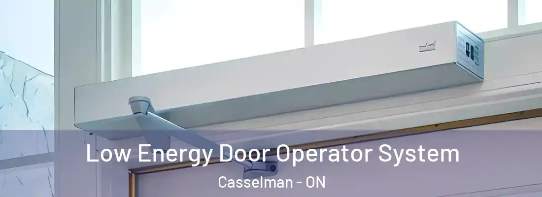  Low Energy Door Operator System Casselman - ON