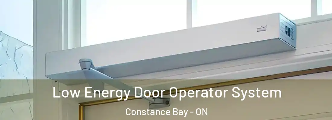  Low Energy Door Operator System Constance Bay - ON