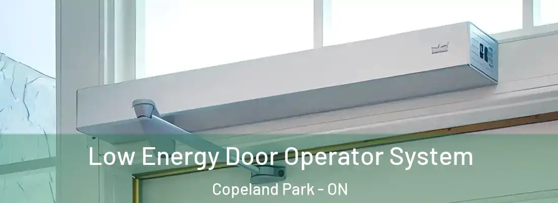  Low Energy Door Operator System Copeland Park - ON