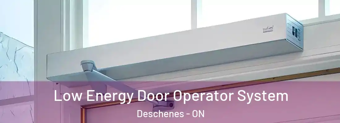  Low Energy Door Operator System Deschenes - ON