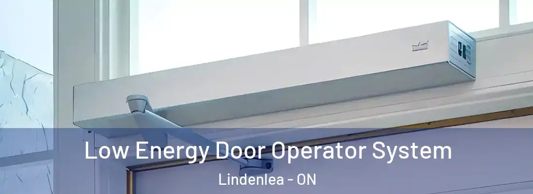  Low Energy Door Operator System Lindenlea - ON