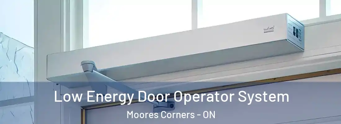  Low Energy Door Operator System Moores Corners - ON