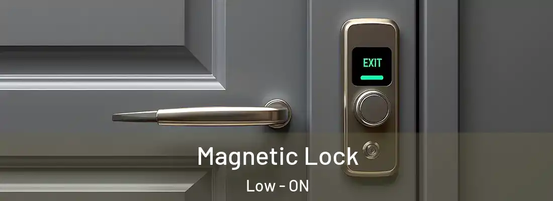  Magnetic Lock Low - ON