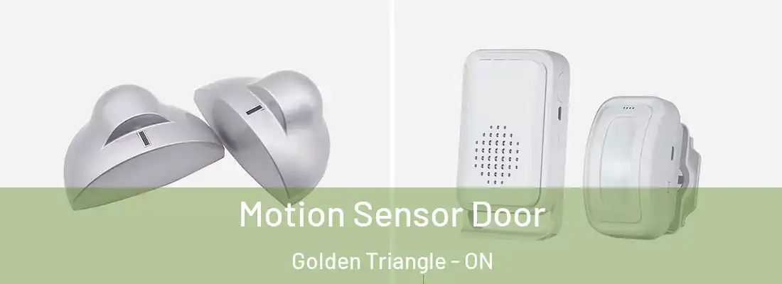  Motion Sensor Door Golden Triangle - ON
