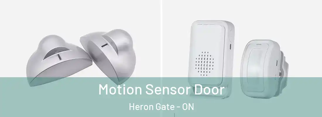  Motion Sensor Door Heron Gate - ON