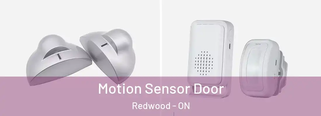  Motion Sensor Door Redwood - ON