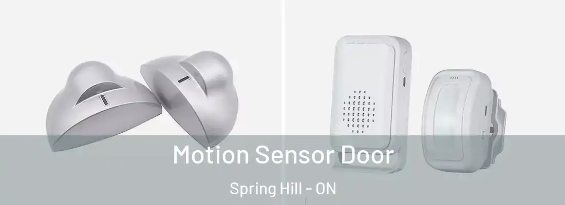  Motion Sensor Door Spring Hill - ON
