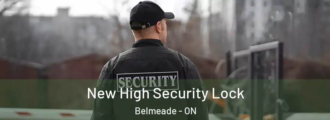  New High Security Lock Belmeade - ON