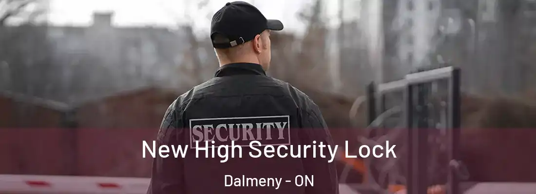  New High Security Lock Dalmeny - ON