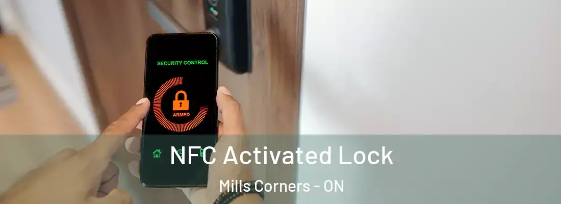  NFC Activated Lock Mills Corners - ON