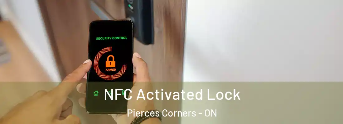  NFC Activated Lock Pierces Corners - ON