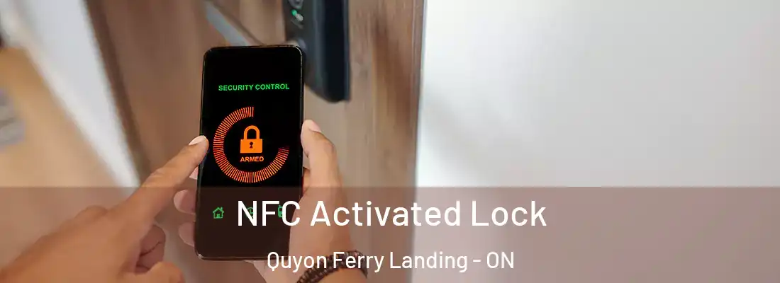  NFC Activated Lock Quyon Ferry Landing - ON