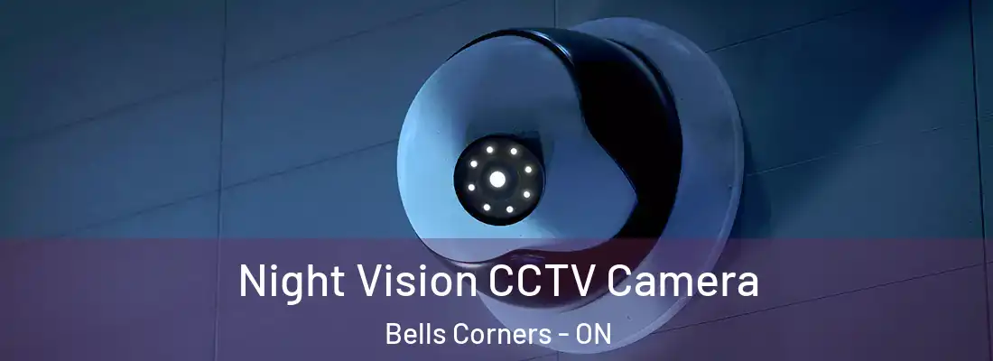  Night Vision CCTV Camera Bells Corners - ON