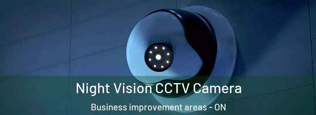  Night Vision CCTV Camera Business improvement areas - ON
