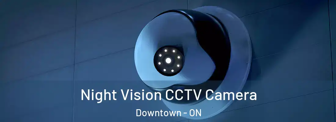  Night Vision CCTV Camera Downtown - ON
