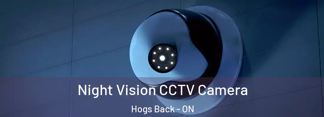  Night Vision CCTV Camera Hogs Back - ON