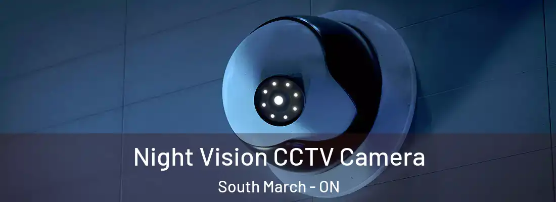  Night Vision CCTV Camera South March - ON