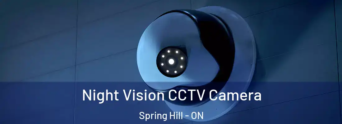  Night Vision CCTV Camera Spring Hill - ON