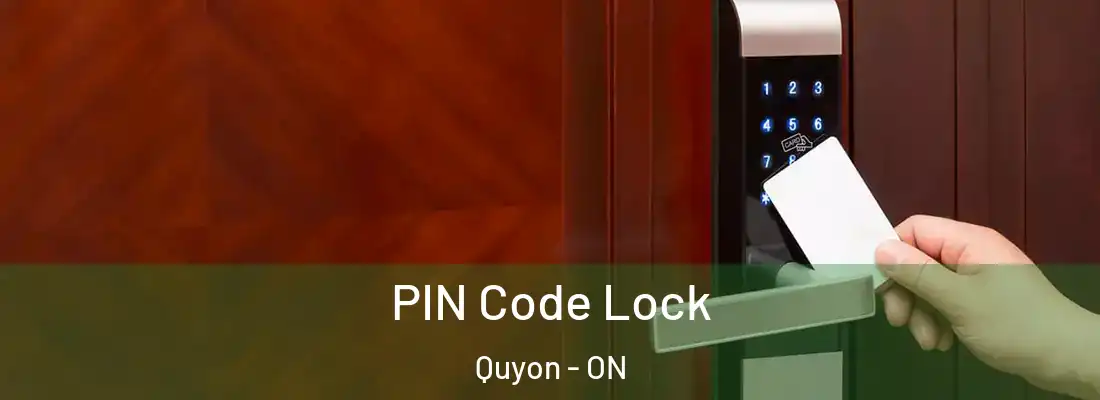  PIN Code Lock Quyon - ON