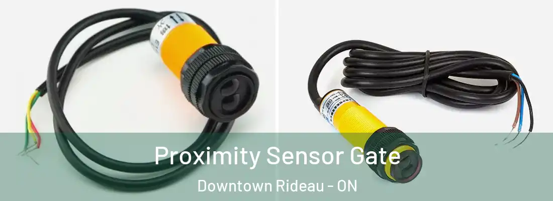  Proximity Sensor Gate Downtown Rideau - ON