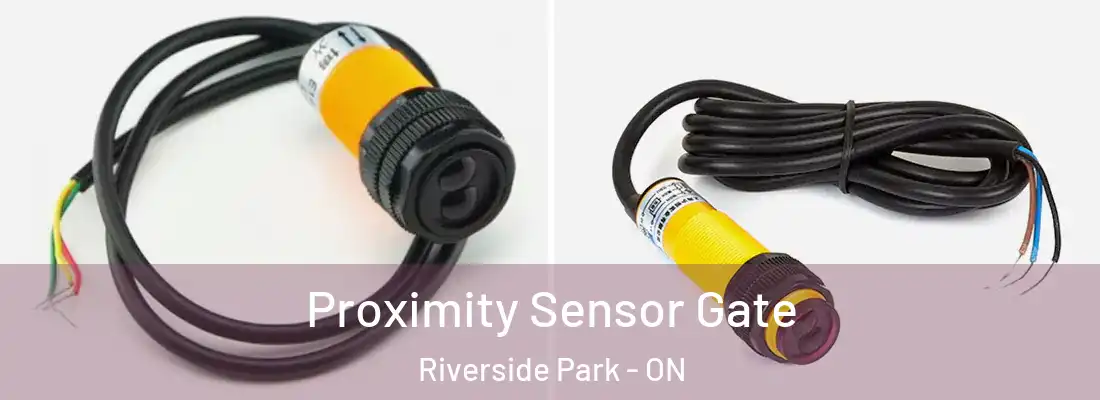  Proximity Sensor Gate Riverside Park - ON