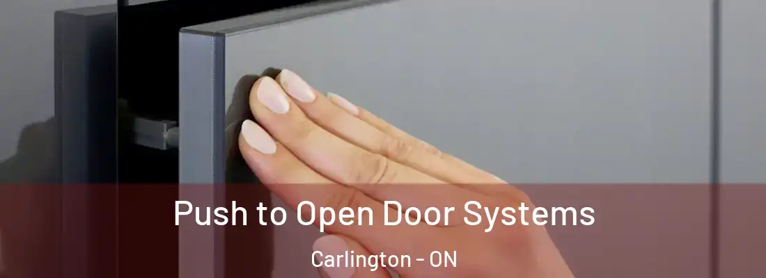  Push to Open Door Systems Carlington - ON
