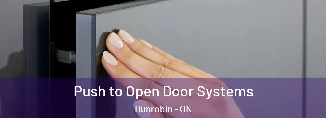  Push to Open Door Systems Dunrobin - ON