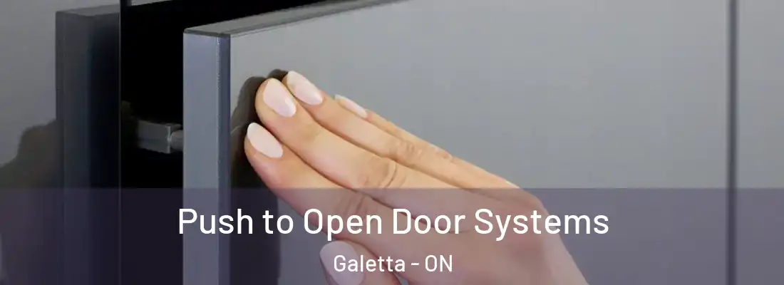  Push to Open Door Systems Galetta - ON
