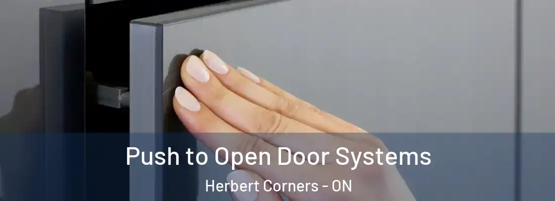  Push to Open Door Systems Herbert Corners - ON