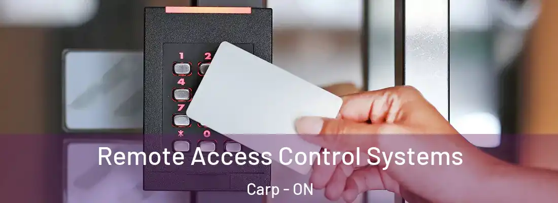  Remote Access Control Systems Carp - ON