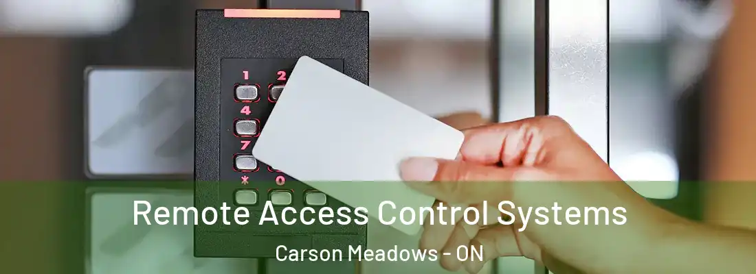  Remote Access Control Systems Carson Meadows - ON