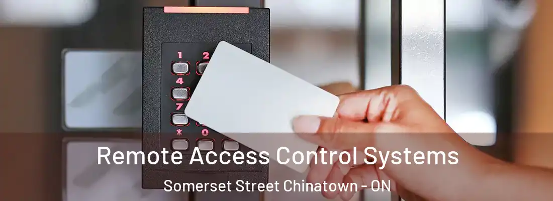  Remote Access Control Systems Somerset Street Chinatown - ON