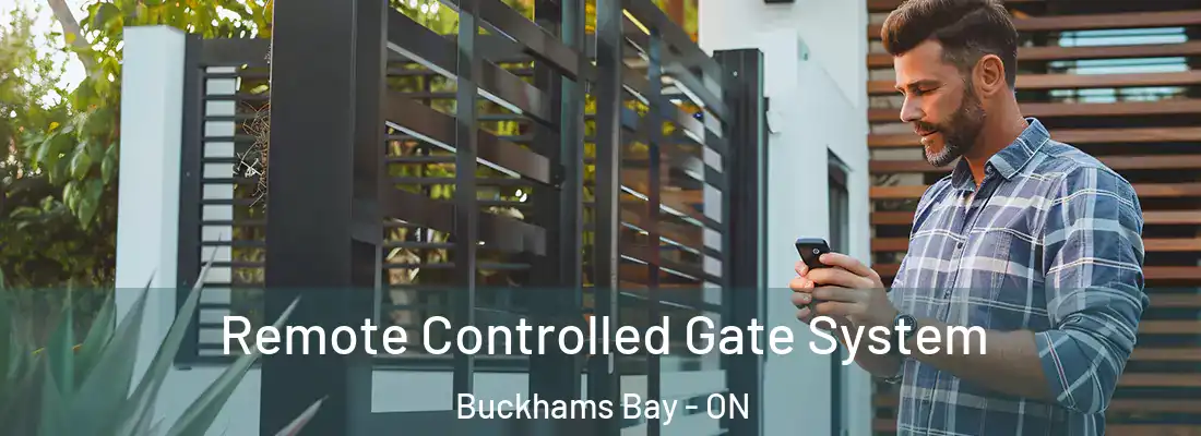  Remote Controlled Gate System Buckhams Bay - ON