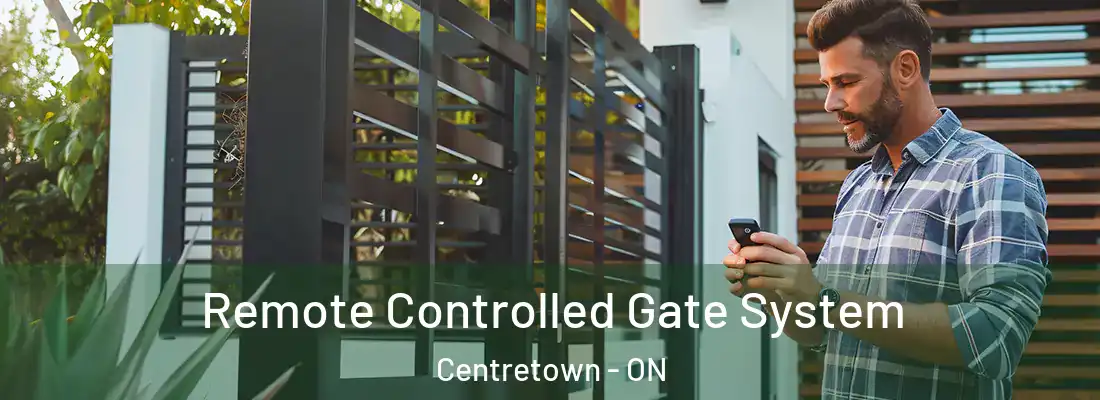 Remote Controlled Gate System Centretown - ON