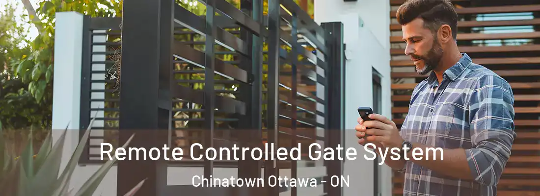  Remote Controlled Gate System Chinatown Ottawa - ON