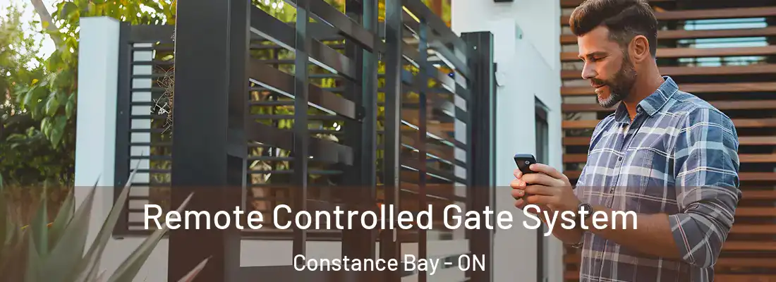  Remote Controlled Gate System Constance Bay - ON