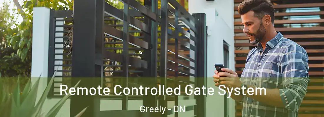  Remote Controlled Gate System Greely - ON
