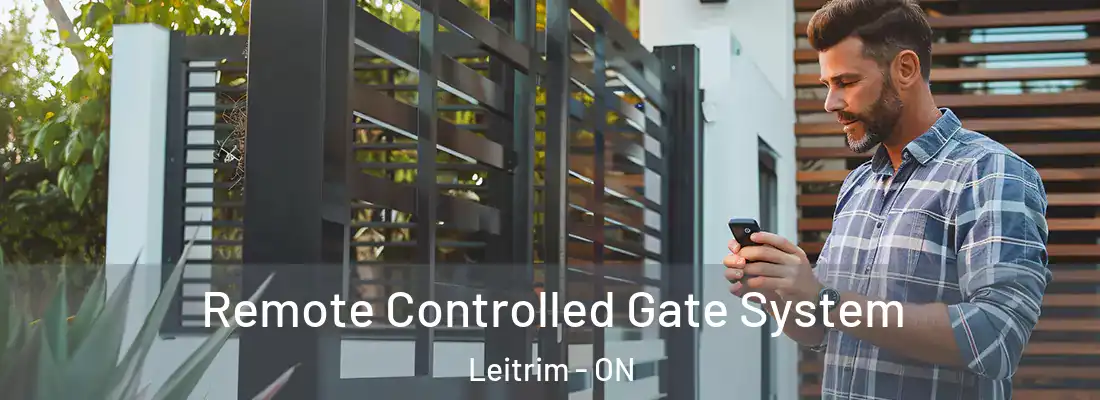  Remote Controlled Gate System Leitrim - ON