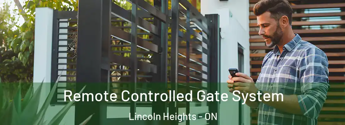  Remote Controlled Gate System Lincoln Heights - ON