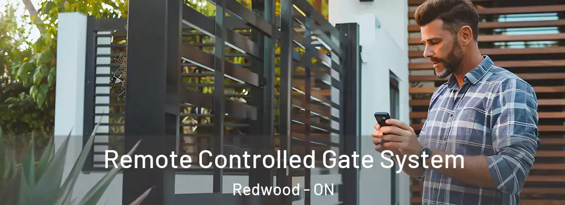  Remote Controlled Gate System Redwood - ON