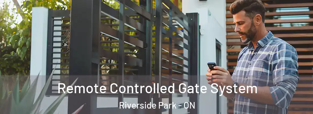  Remote Controlled Gate System Riverside Park - ON