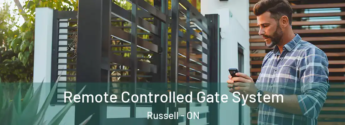  Remote Controlled Gate System Russell - ON