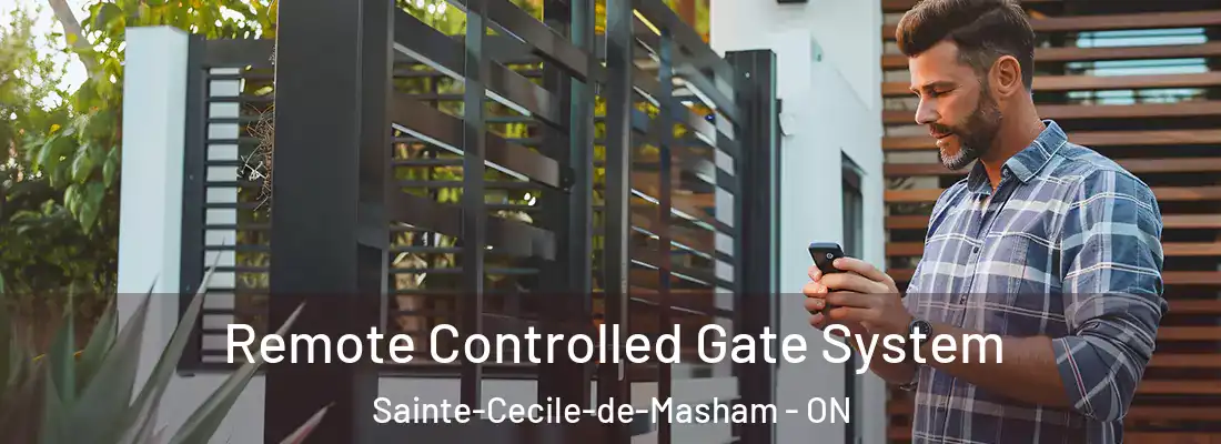  Remote Controlled Gate System Sainte-Cecile-de-Masham - ON