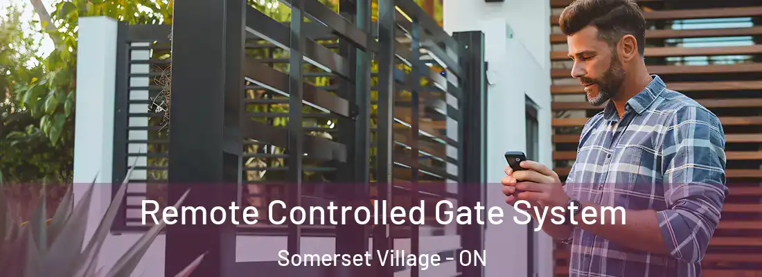  Remote Controlled Gate System Somerset Village - ON