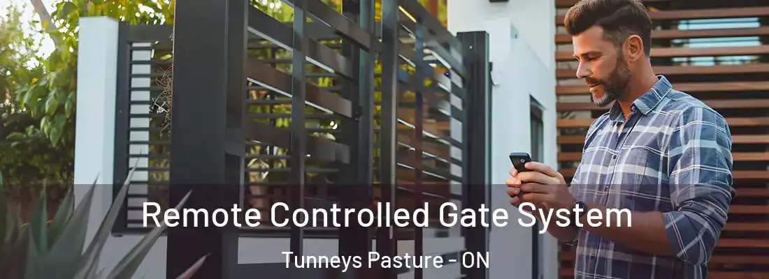  Remote Controlled Gate System Tunneys Pasture - ON