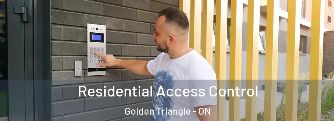  Residential Access Control Golden Triangle - ON