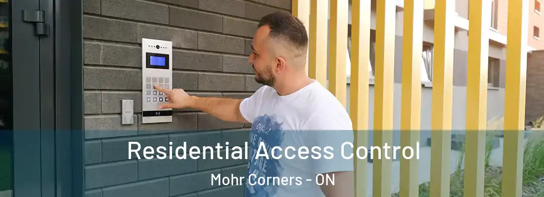  Residential Access Control Mohr Corners - ON