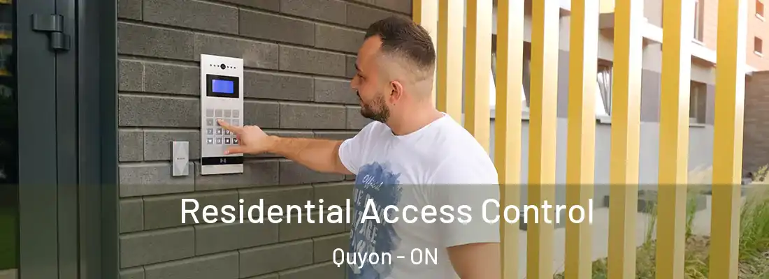  Residential Access Control Quyon - ON