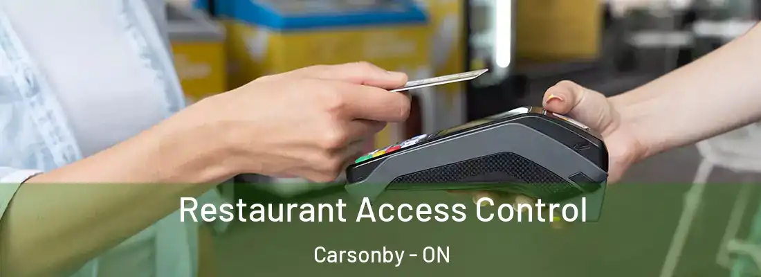  Restaurant Access Control Carsonby - ON